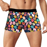 FhsagQ Underwear Mens Underwear Boxers Briefs Pack Super Fit Mens Underwear Breathable Trend Novel Digital 3D Printed Underwear Underwear for Men Plus Size XXXL