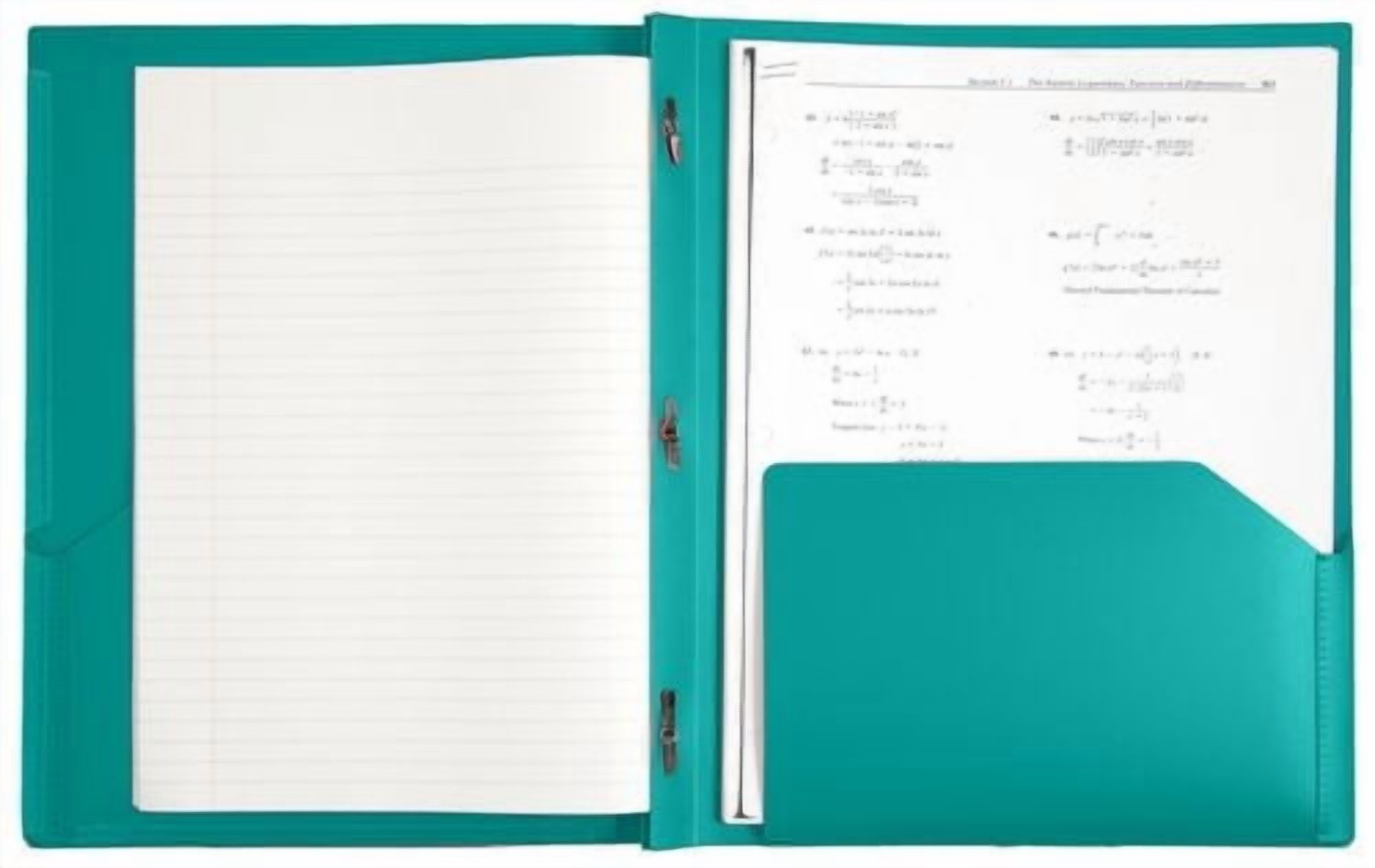 Five Star® Customizable Poly Pocket & Prong Portfolio