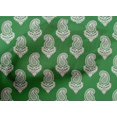 thumbnail image 5 of oneOone Cotton Poplin Green Fabric Block Fabric For Sewing Printed Craft Fabric By The Yard 42 Inch Wide, 5 of 5