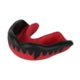 thumbnail image 3 of Guard, Mouth Protection Portable Compact Eco Friendly Stable Shock Absorbing Mouth Guard  For Lacrosse Hockey For Football Basketball Red+Black, 3 of 8