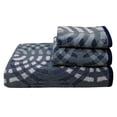 thumbnail image 2 of Hometrends Fashion Hand Towel, Blue, 1 Piece, 2 of 6