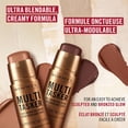 thumbnail image 2 of Multi Tasker Bronzing, Sculpting & Contour Stick, All-Day Wear, Dewy Finish, Vegan-Friendly Makeup, 2 of 7