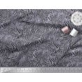 thumbnail image 3 of Soimoi Gray Heavy Satin Fabric Leopard & Wild Animal Skin Printed Fabric 1 Yard 54 Inch Wide, 3 of 3