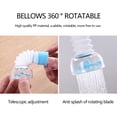 thumbnail image 4 of Stainless Steel Kitchen Faucet with Rotatable Water Nozzle, Retractable Design, 360° Swivel Sprinkler, and Uniform Water Outlet for Water Conservation, 4 of 7