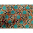 thumbnail image 4 of oneOone Cotton Poplin Fabric Leaves & Floral Block Print Fabric BTY 42 Inch Wide, 4 of 5