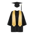 thumbnail image 1 of RXIRUCGD Ensemble de Costume de Performance de Graduation pour Enfants à Manches Longues et Filles Blouses Col Rond Ensembles (Noir, Taille : 5 Ans), 1 of 2