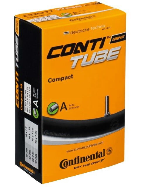 CONTINENTAL TUBES Black, 20 X 1 1/4-1 1/2