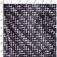 thumbnail image 3 of Soimoi Velvet Fabric Argyle Check Print Fabric by Yard 58 Inch Wide, 3 of 5
