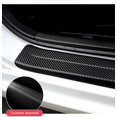 thumbnail image 4 of GHSDFBB 4Pcs Car Door Sill Protector Reflective 4D Carbon Fiber Sticker Decoration Door Entry Guard Door Sill Scuff Plate Stickers Compatible with Silverado Off Road (Red), 4 of 7