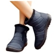 thumbnail image 3 of LSLJS Bottes d'Hiver pour Femmes, Chaussures d'Hiver Chaudes en Coton pour Femmes en Nylon Snow Bottines Courtes Botas, 3 of 9