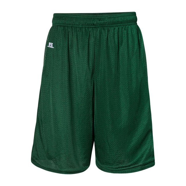 9 Dri-Power Tricot Mesh Shorts, 3XL, Dark Green