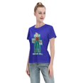 thumbnail image 4 of T-Shirt Basique à Manches Courtes pour Femmes Super Saiyan, 4 of 6