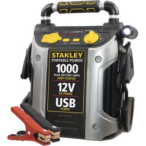 Stanley J509 Démarreur de saut de la centrale électrique portable 1000 Serrure de batterie de l'amplificateur de pointe Usb