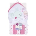thumbnail image 4 of Parent’s Choice Hooded Towel and 5 Washcloths Set, Girl, 4 of 6