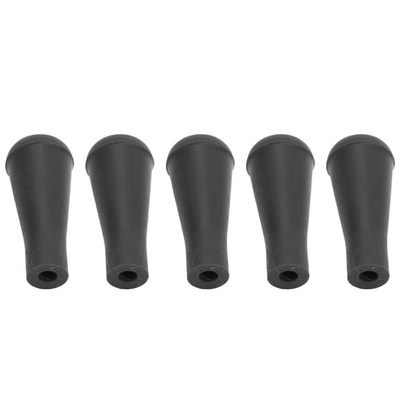 Pointes de Flèche en Caoutchouc Souple, Embouts en Caoutchouc pour Tir à l'Arc, Pratique, Résistantes à l'Usure pour le Tir, Noir, Rouge, Orange