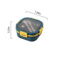 thumbnail image 3 of EGNMCR Lunch Box Kids,Bento Box Adult Lunch Box,Lunch Containers For Adults/Kids/Toddler,1200ML-5 Compartment Bento Lunch Box,Built-In Reusable Spoon & BPA-Free, Mother's Day Gift Ideas, 3 of 7