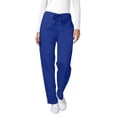 thumbnail image 3 of Adar Uniforms Unisex Natural-Rise Drawstring Tapered Leg Pants Petite, 3 of 6