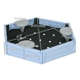 thumbnail image 3 of Outsunny Kids Sandbox with Cover for 3-12 Years Old, Light Blue, 3 of 10