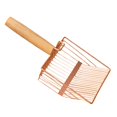 thumbnail image 4 of TISHITA Cats Litter Scoops Cat Sand Toilet Cleaning Tool Mesh Screen Fecal Spoon Cleaner rose gold, 4 of 8