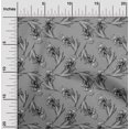 thumbnail image 2 of oneOone Viscose Chiffon Gray Fabric Floral Sewing Material Print Fabric By The Yard 42 Inch Wide, 2 of 4