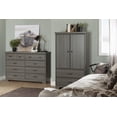 thumbnail image 3 of South Shore Versa 8-Drawer Dresser for Adult, in Gray Maple, 3 of 12