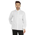 thumbnail image 1 of Bestman Solid Button Down Shirt For Men Long Sleeve With Patch Pocket Formal Business Wear, 1 of 7