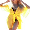 thumbnail image 3 of Cache-Maillots d'Été pour Femmes, Cardigan en Chiffon Transparent, Robe de Plage, 3 of 3