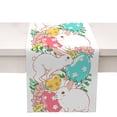 thumbnail image 1 of Binwennn Knit Table Easter Bunny Egg Pattern Linen Print Kitchen Dining Room Insulated Decorative Placemat（A）, 1 of 6