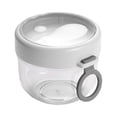 thumbnail image 1 of Glass&Bottle Overnight Oats Jars Cereal Milk Container Leak Proof Oatmeal Jars Yogurt Containers With Lids To Go Storage, 1 of 3
