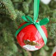 thumbnail image 4 of Suncoda Holiday Ball, Holiday Ball Ornament Tree Ornament, 2.8 Inch Multi-Style Holiday Light Bulb Ornament Holiday Tree Ornament Tree Dress Family Party Holiday Ornament, 4 of 6