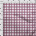 thumbnail image 3 of oneOone Rayon Red Fabric Check Dress Material Fabric Print Fabric By The Yard 56 Inch Wide, 3 of 4