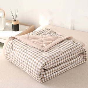 Infidev Naked Sleeping-friendly Washed Refrigerated Comforter Summer Thin Comforter Clearance Item