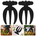 thumbnail image 5 of KAKOWELY 2pcs Plastic Salad Claws Reusable Salad Forks Vegetable Forks Mixing Forks,6.1X"X3.74"X0.98", 5 of 5