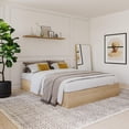 thumbnail image 3 of Nexera Nordik 3 Drawer Storage Bed Natural Maple, 3 of 8