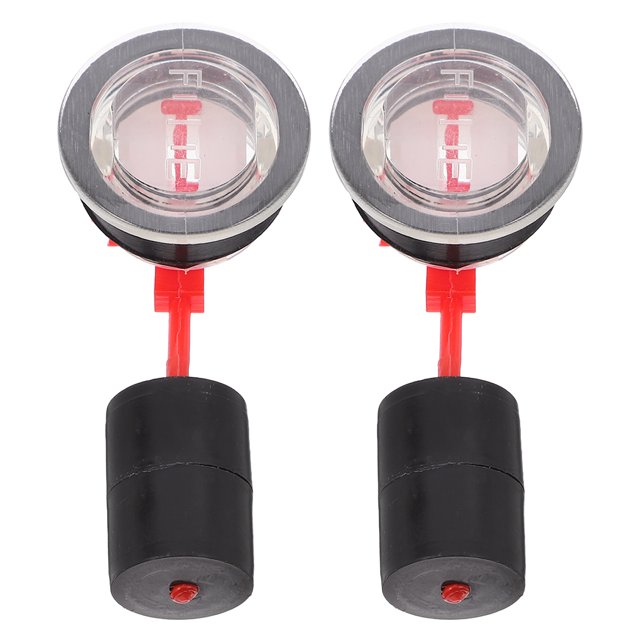 Shisuyan 2pcs Gauge Meter Replacement for Generators Automotive Level Indicator for Generator Tank Accessory for Accurate Monitoring