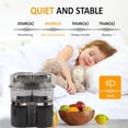 thumbnail image 4 of Dual Orange Juicer Squeezer with Power Cord Automatic Juicer Machine with Brush,Electric Citrus Juicer Portable Lemon Squeezer for Orange Lemon Lime Kiwi, 4 of 7