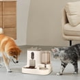 thumbnail image 3 of Savings Oefntac Automatic Cats Feeder Smart Timed Cats Feeding Station 3.8L Auto Dog Waterer Bowl Dispenser Water Dispense Pet Food Container Programable Dry Food Dispenser, 3 of 5