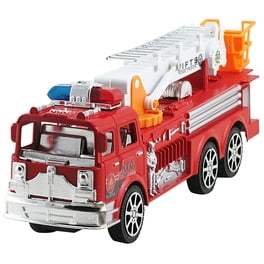 Camion De Pompier Xruison – Lumières LED 4D Et Sons – Jouet éducatif Non Roulant – Pour Enfants 3-6 Ans