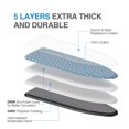 thumbnail image 3 of APEXCHASER Ironing Board with Iron Rest, Compact and Space Saver Iron Board, Extra Thick Cover, Height Adjustable, Wall Mount & C, 3 of 6