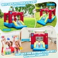 thumbnail image 4 of Costway Château Gonflable Rebondissant pour Enfants, Sautoir Intérieur Extérieur avec Souffleur de 550 W, 4 of 9