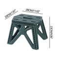 thumbnail image 3 of Chaise Pliable Extérieur Portable Tabouret Pliable Camping Chaise d'Extérieur Maison Portable Tabouret Repose-Pieds pour Enfants Portable Chaise de Camping Portable, 3 of 8
