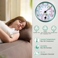 thumbnail image 4 of Yeacher Portable Home Office Hygrometer Indoor Wireless Wall-mounted Humidity Meter and Temperature Meter 2-In-1 Temperature, 4 of 8