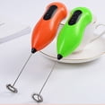 thumbnail image 4 of Milk Frother Handheld Electric Coffee Beverage Mixer Stainless Steel Foam, 4 of 5