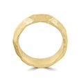 thumbnail image 2 of Bague de Mariage en Or Jaune 14k Martelé, 2 of 3