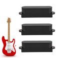 thumbnail image 4 of Pickup Cover,3 Pcs Plastic Frosted Guitar Replacement Parts Guitar Pickup Cover Effortless Installation, 4 of 7