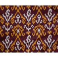 thumbnail image 4 of oneOone Tissu Polyester Lycra Rayé & Paisley Imprimé Ikat 56 Pouces de Large, 4 of 4