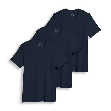 Jockey Men's 100% Cotton Classic V-Neck Undershirt - 3 Pack