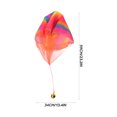 thumbnail image 2 of 2 Pcs Jouets Parachute à Lancer à la Main Jouets Parachute d'Extérieur Jouets Parachute pour Enfants, 2 of 8