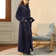 thumbnail image 1 of LSLJS Robe de Nuit d'Hiver Chaude pour Femmes Peignoir pour Couple Hommes et Femmes et Robe de Nuit d'Hiver, Peignoirs Cadeaux pour Femmes, 1 of 7