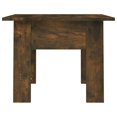 thumbnail image 3 of vidaXL Coffee Table Smoked Oak 55x55x42 cm Engineered Wood, 3 of 4